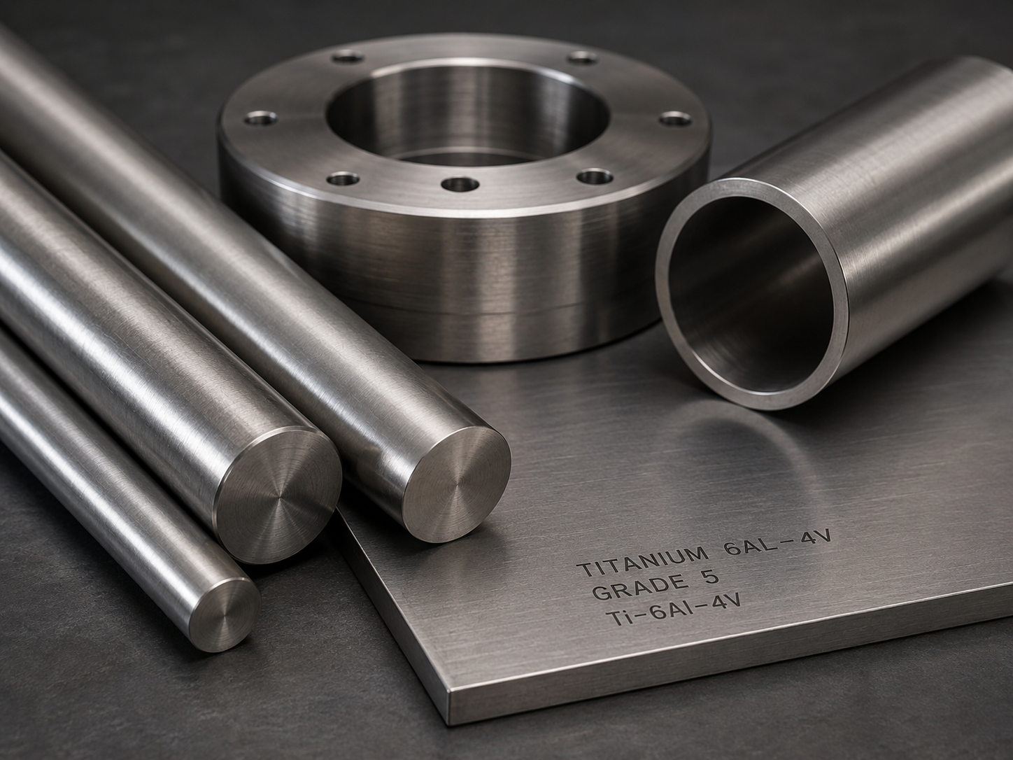Four Titanium AMS 4928 ASTM B348 Grade 5 Grade 5 Titanium Supplier | Online Titanium